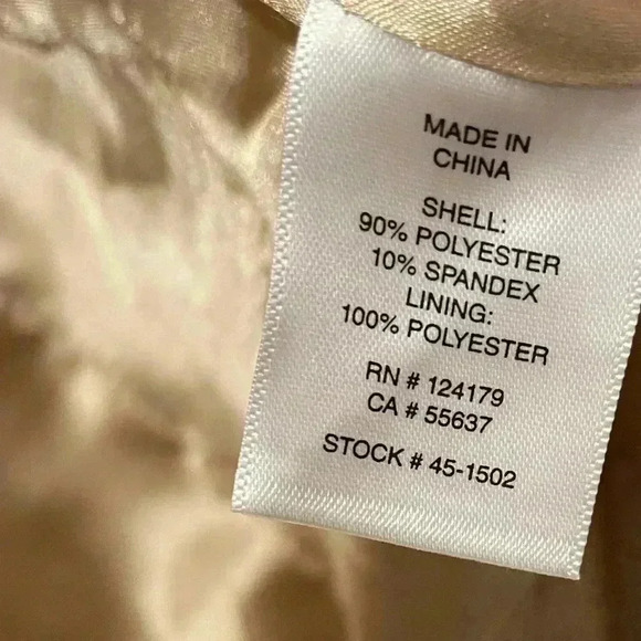 Johnston and Murphy Tan Polyester & Spandex Jacket - Picture 2 of 6